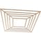 Ekena Millwork Raven Wood Fretwork Pierced Ceiling Medallion, Alder, 36"OD x 13 1/4"ID x 3/8"T CMWP36X36X0375RAAL - alternate 3